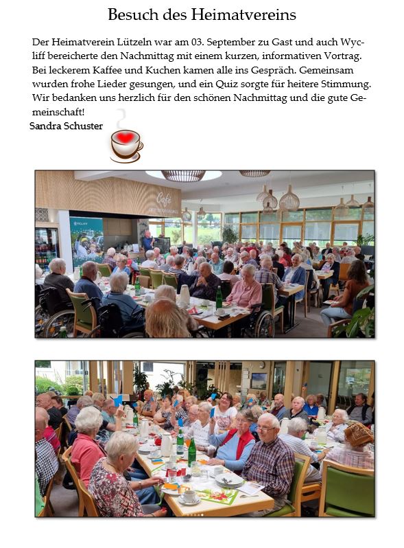 Besuch vom Heimatverein