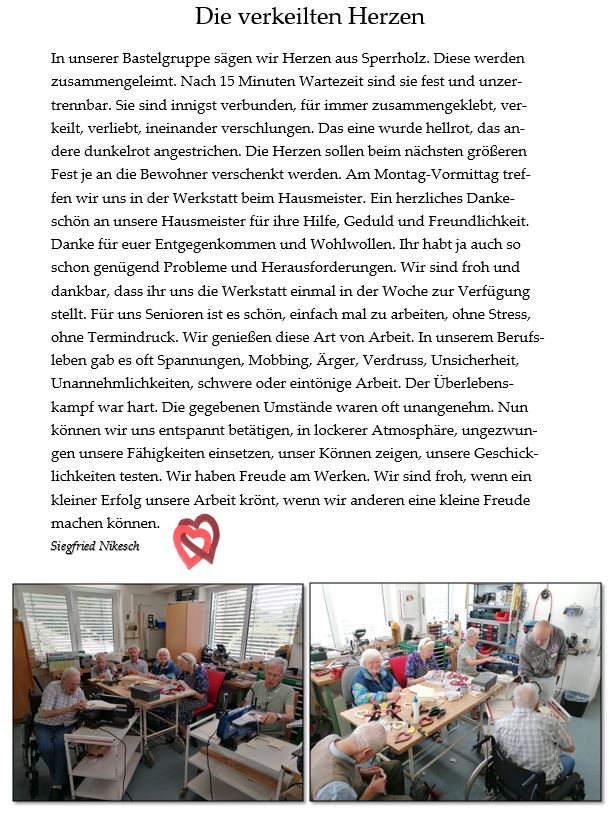 Die verkeilten Herzen