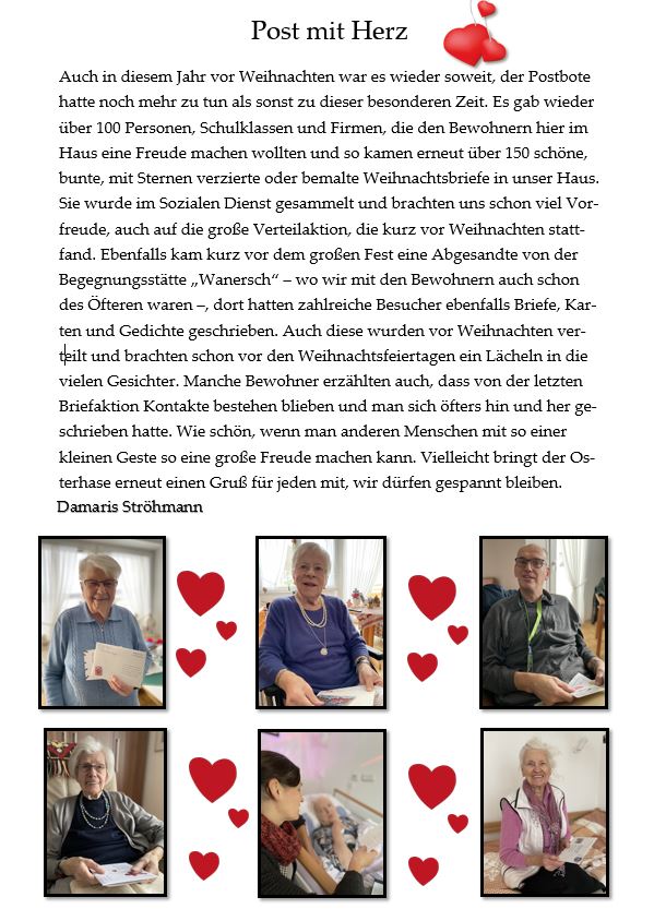 Post mit Herz
